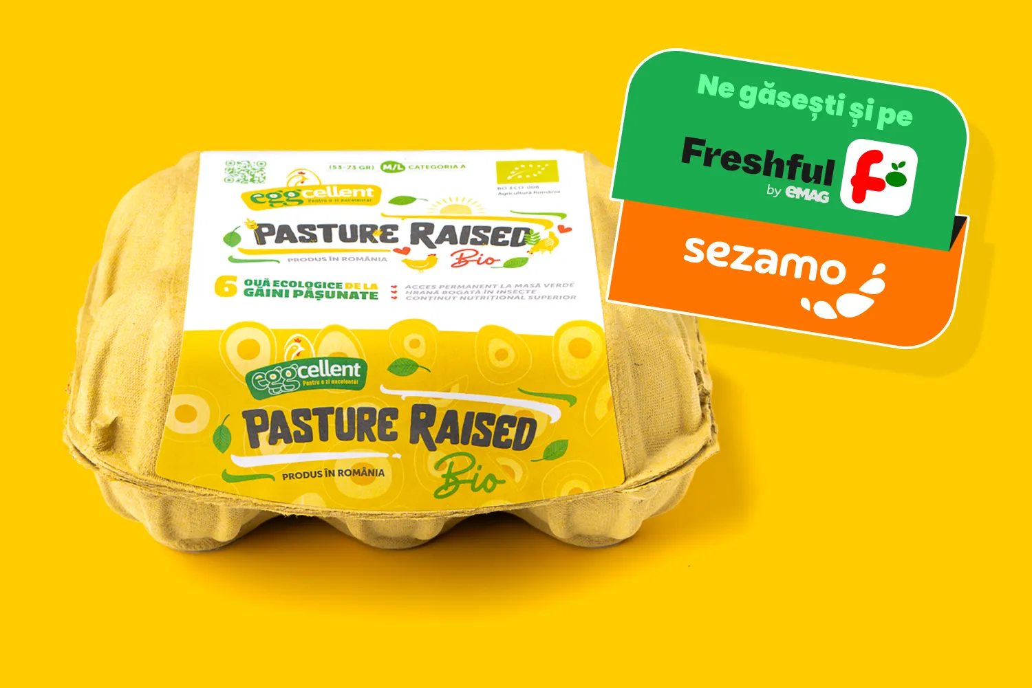 Banner eggcellent oua ecologice